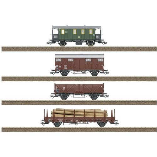 TRIX H0 24140 Goederenwagen DC