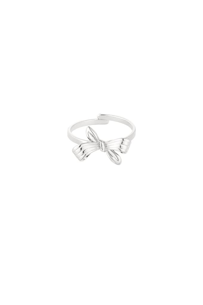 Bijoutheek Ring (Sieraad) Strikje Zilver