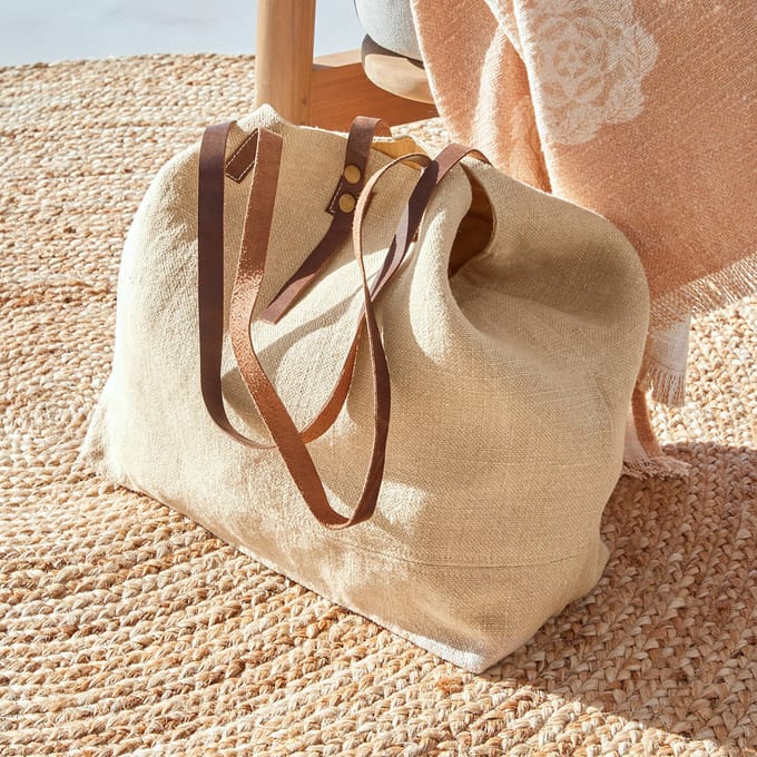 LOBERON Tas Morentina beige/bruin