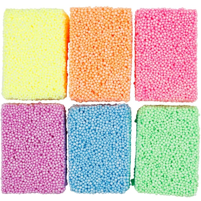 Creativ Company Soft Foam Set 6x10 gr Neon
