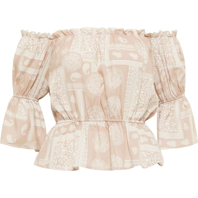IZIA carmen blouse gaya