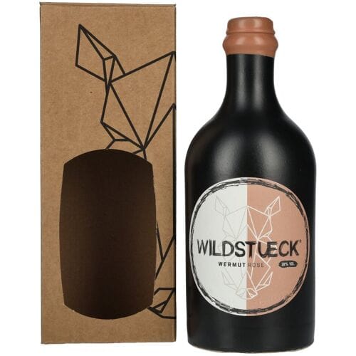 Wildstueck Wermut Rosé 18% Vol. 0,5l in geschenkverpakking