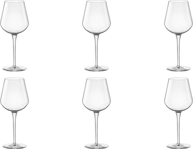 Bormioli Rocco Uno Inalto Wijnglas 38 Cl - 6 Stuks