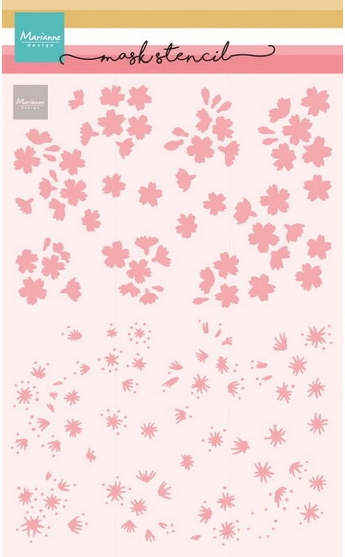 Mask Stencil, 2 Layer Sakura