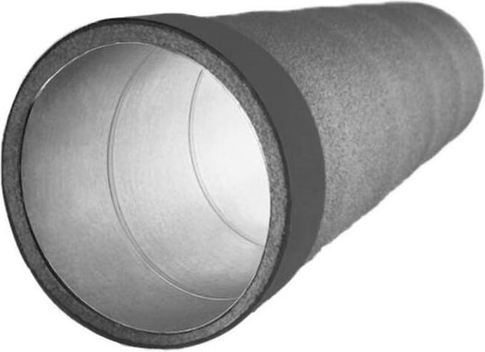 Thermoduct geÃ¯soleerde spirobuis diameter 200 mm L= 1000 mm