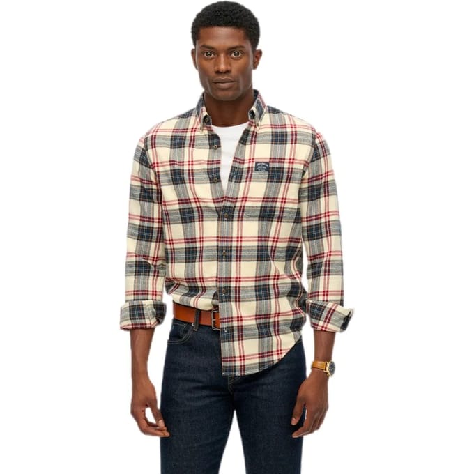 Superdry Houthakker bruin overhemd