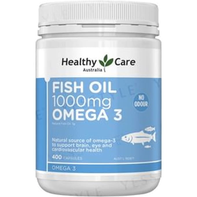 Fish Oil 1000mg Omega 3 400 capsules