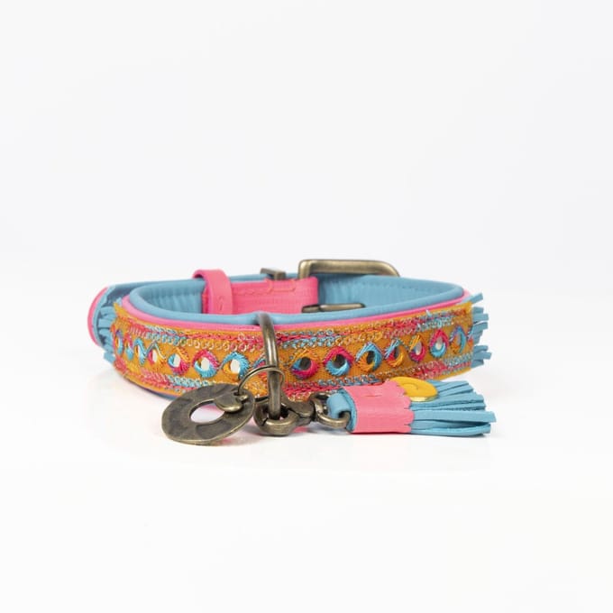 Indian Summer Hondenhalsband S (Halsomvang 30-33 cm / 2,5 cm)