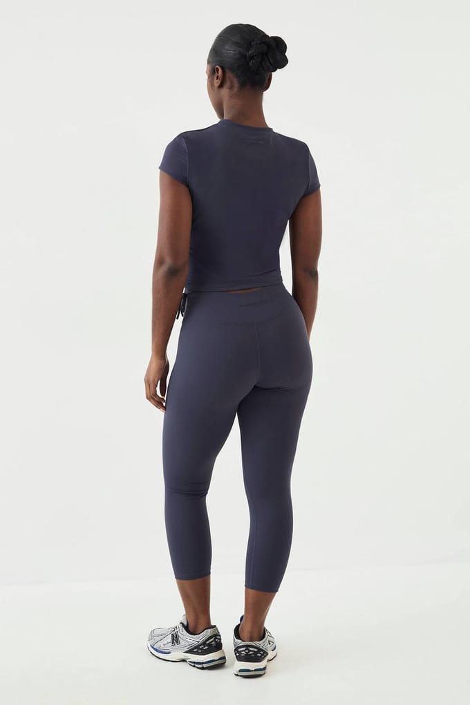 Dames DSGN Studio Ultra Sculpt Highwaist 7/8 Legging | Midnight Blue | Maat: XS