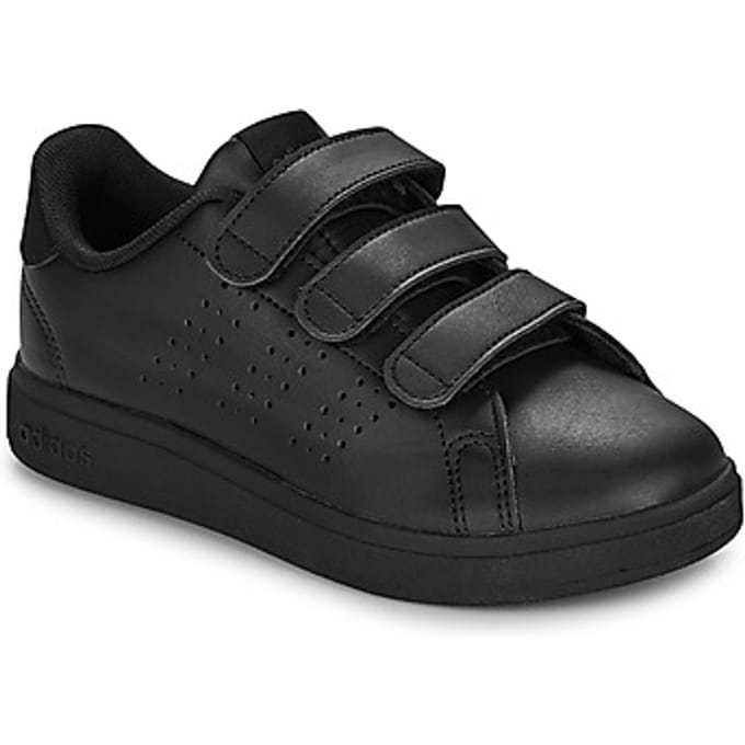 Adidas Advantage Base Peuterschoenen - Zwart - Maat 30 - Mesh/Synthetisch