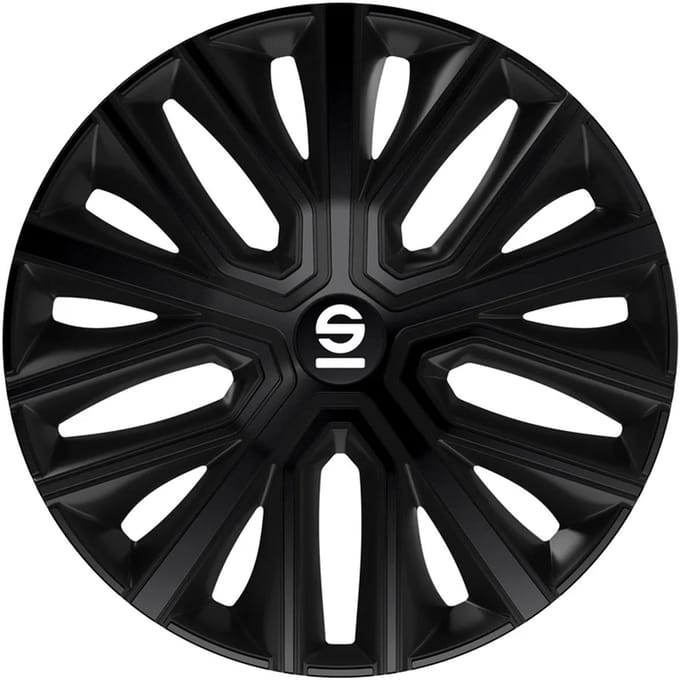 Sparco Wieldoppen Modena 14 inch Zwart - 4 stuks