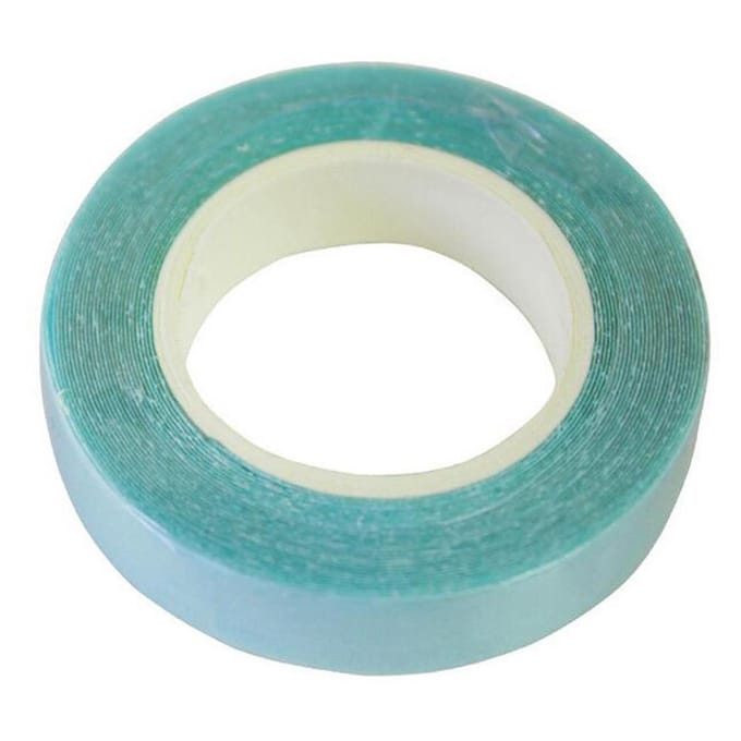 2 Rollen Tape voor Hairextensions Dubbelzijdig Plakband voor Hairextensions Pruiken Toupet blauw