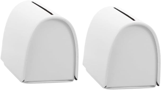 Metalen Scheermesdoos - Veiligheidsmes Houder - Reizen Opbergen - Stevige Constructie - 65 cm - Zilver