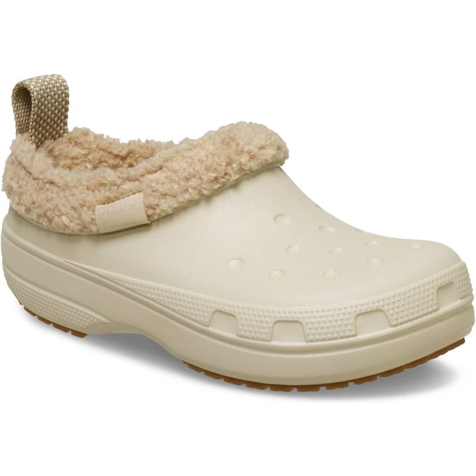 Crocs Classic Lined Shorty Thermoplastische Heren Sandstone Slippers