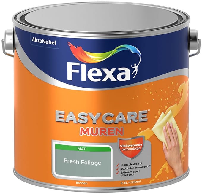 Flexa - Easycare Muren - Fresh Foliage - Mengverf - 2,5 L