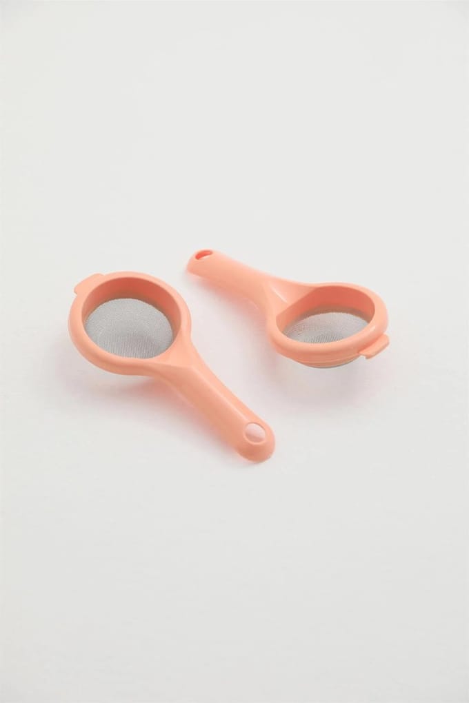 Sunplast SC-262 - Mini Zeef - Theezeef - Zalm Roze - 1 x