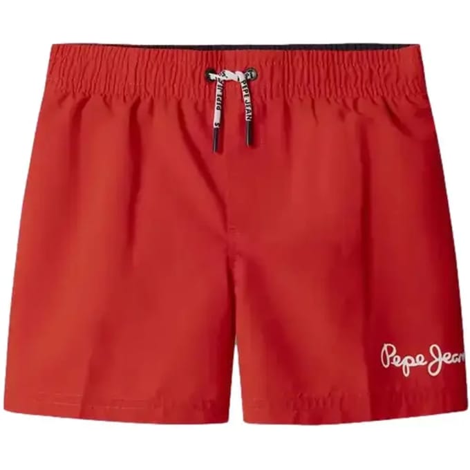 Pepe Jeans Solid Zwembroek Rood 12 Years Jongen