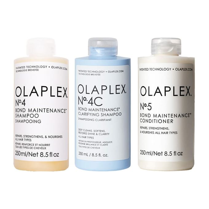 Beschadigd haar pakket Olaplex No.4 + 4C + 5