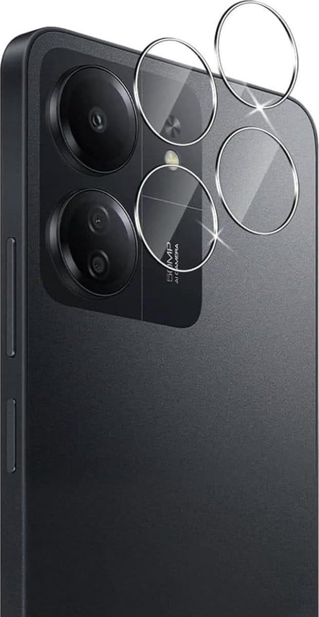 Camera Protector voor Xiaomi Redmi 13C - 2 stuks van glas Transparante glazen