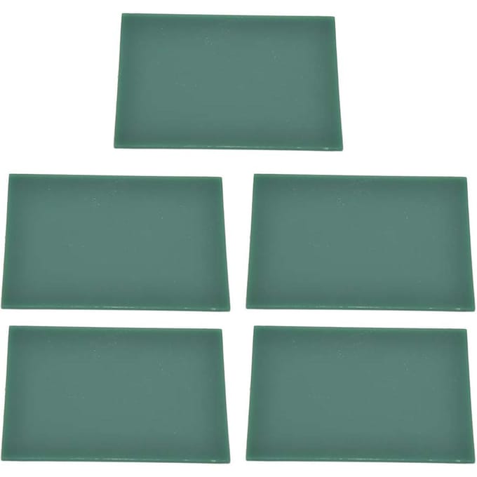 5pcs Cire à Sculpter Tranchée 2mm Modélisation de Bijoux Gravure Fabrication Accessoire gray