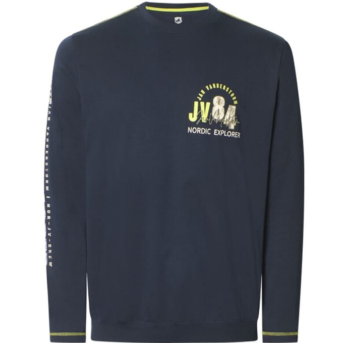 Shirt met lange mouwen MARKKU donkerblauw