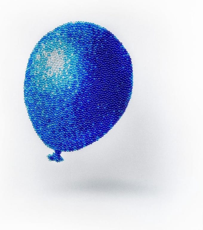 MiniArt Crafts, Shining Balloon, 40x40 cm (nivo: makkelijk)