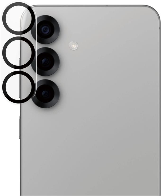 Viewr Camera Lens Protector Samsung Galaxy S25 Plus – 9H Gehard Glas Camerabeschermer