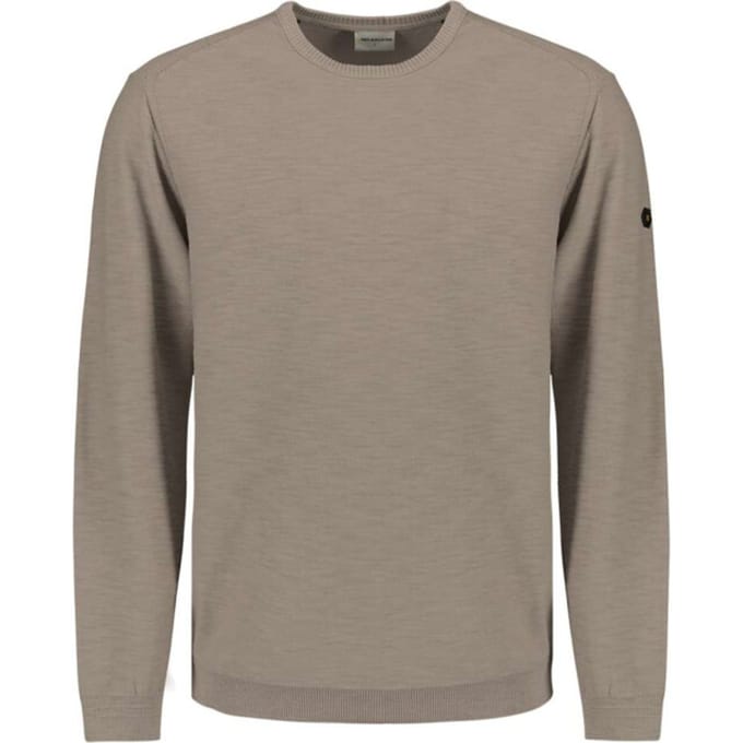 No Excess Pullover Crewneck Garment Dyed + Stone Washed Clay Größe: M | Pullover Outlet | Herren