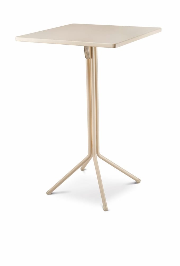 Grosfillex Ramatuelle Hoge statafel 70x70cm creme