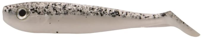 Predox Predox Willy Wonker Shad 7,5 cm – Compacte en actieve shad voor baars en snoekbaars Silver Back