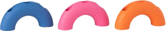 J-Line kandelaar Boog - cement - mix - 3 stuks