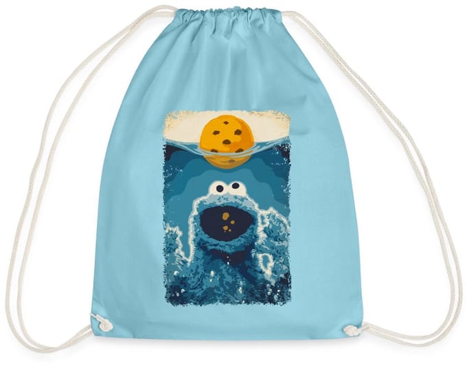 Sesamstraat Koekiemonster Haai Gymtas