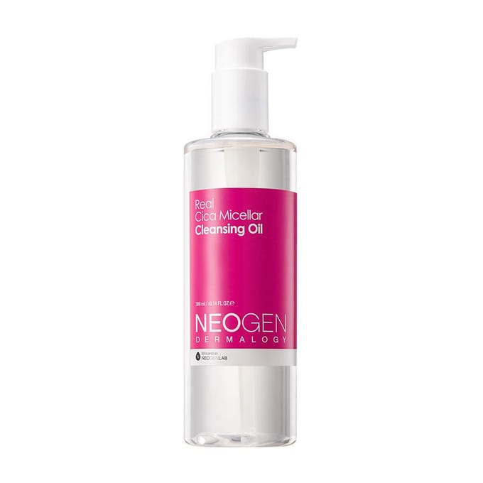 Neogen Dermalogy Real Cica Huile Micellaire 300 ml pink