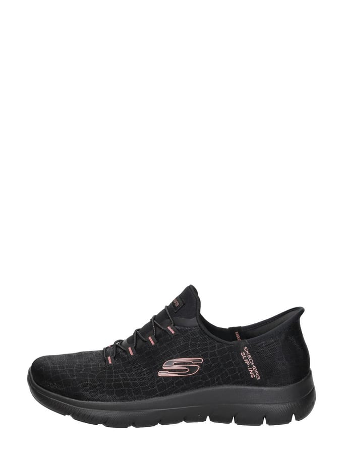 Skechers SUMMITS-CLASSY NIGHT Dames Instappers - Zwart / Rose Gold