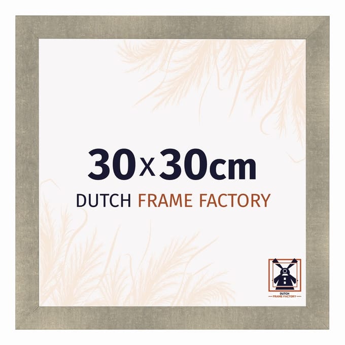Fotolijst 30x30 cm - MDF - Goud Antiek - Praag