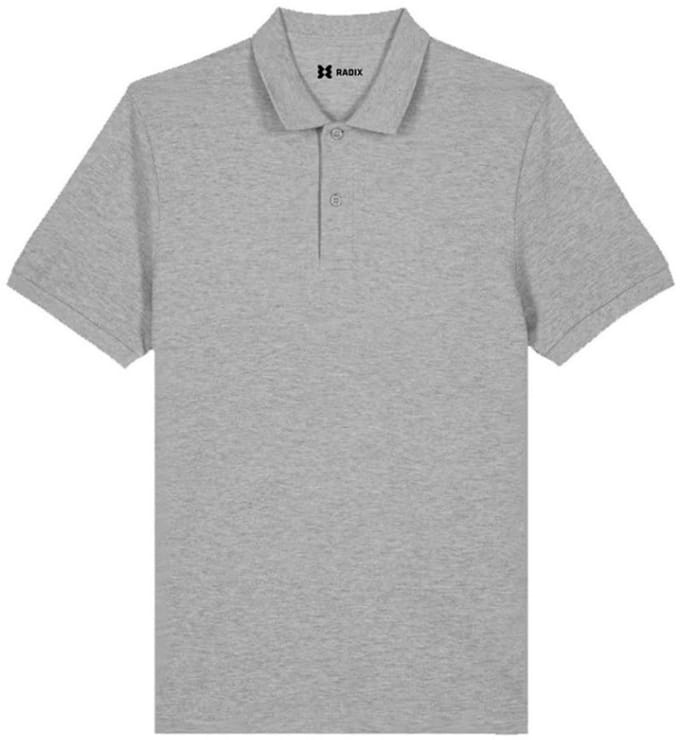 Radix - Polo - Heren - Kleur Grijs - Maat S