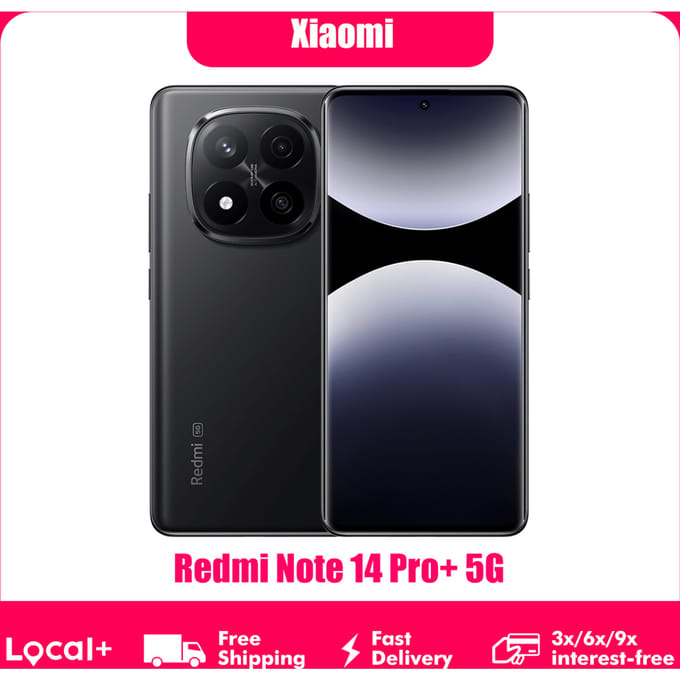 Xiaomi Redmi Note 14 Pro Plus 5G NFC smartphone Snapdragon ® 7s Gen 3 scherm AMOLED 1,5K inch 120Hz camera 200 MP batterij