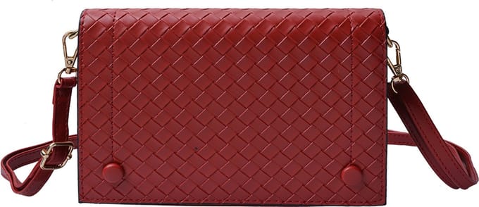 Juleeze Schoudertas 20x14 cm Rood Polyurethaan