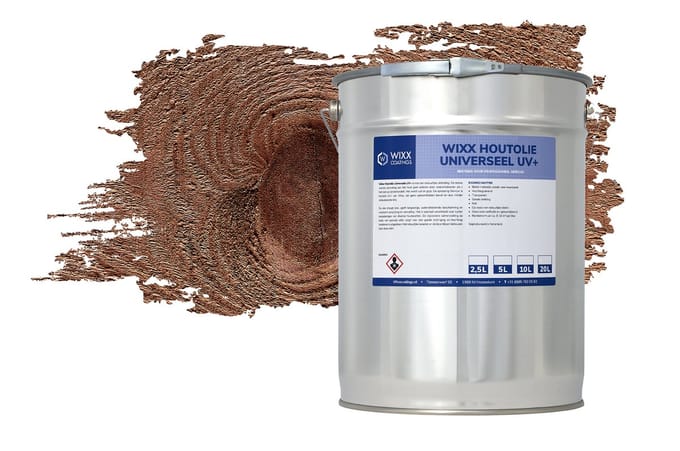 Wixx Universele Houtolie UV+ - 10L - Donker Eiken