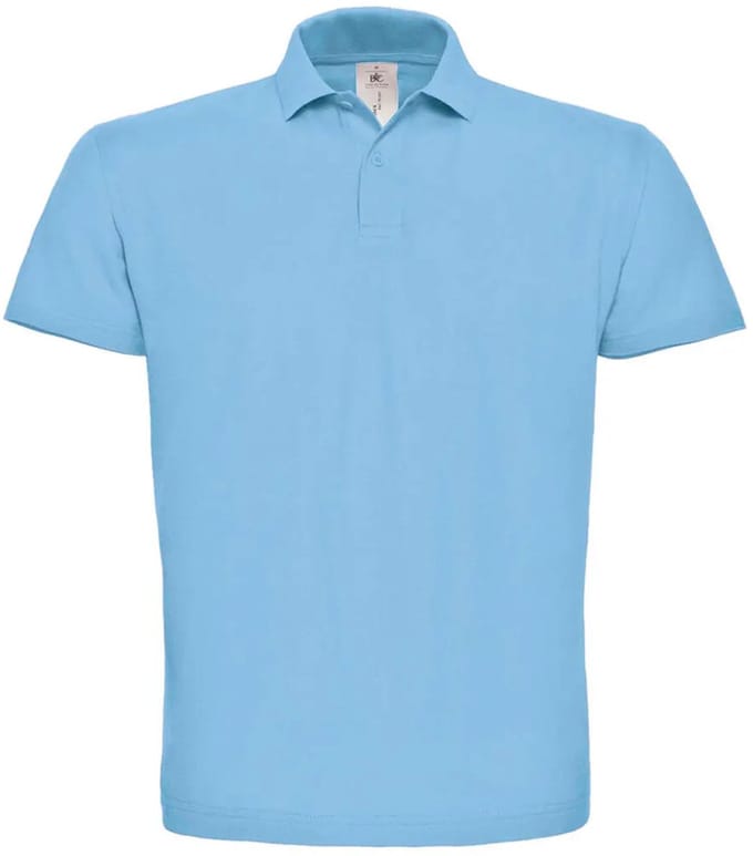 Katoenen piqu polo B&C ID.001