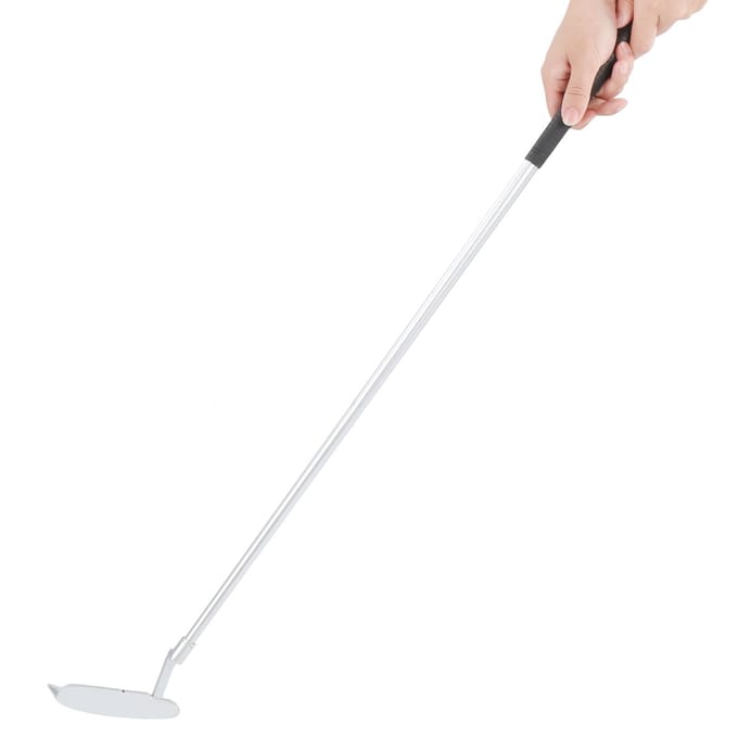 3?Sectie Opvouwbare Golf Putter Club Draagbare Aluminiumlegering Handed Putter Golfaccessoire white