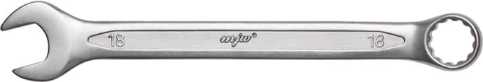 MJW - Ringsleutel - 18 mm - CrV Staal - Ergonomische Handgreep