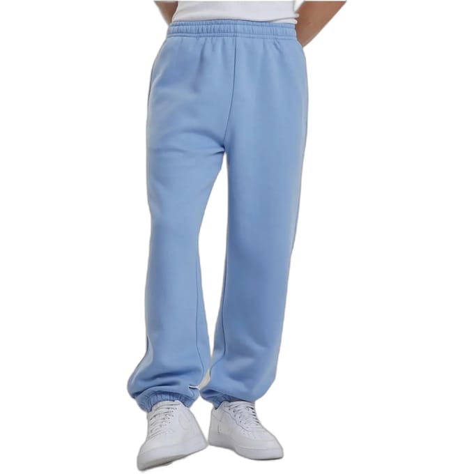 Urban Classics - Fluffy Heren joggingbroek - S - Blauw