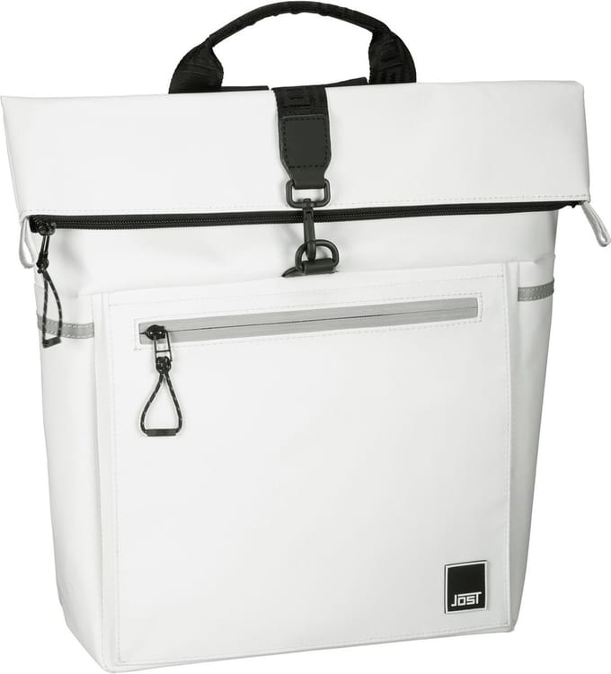 JOST fietsrugzak rugzak met laptopvak Tolja Currier Backpack Cream-White wit