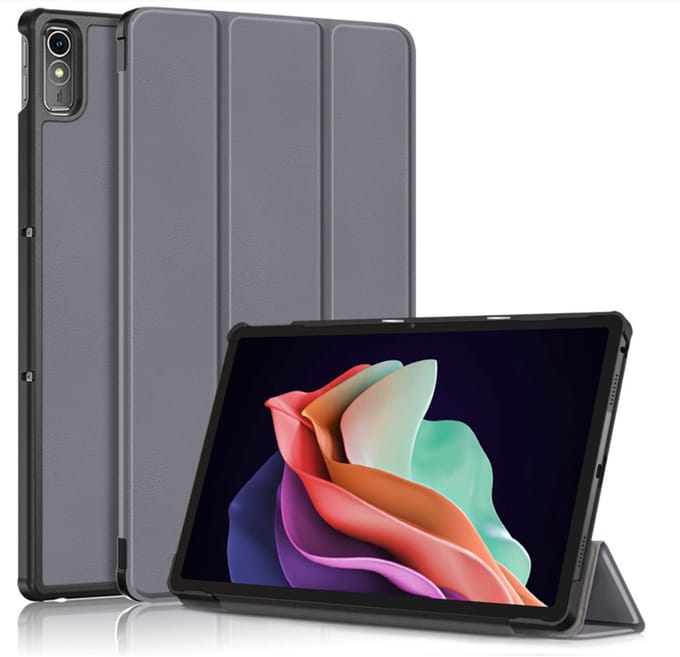 EtuiTab - Lenovo TAB P11 2-gen - Grijs - Magnetische Sluiting - Stevige Bescherming