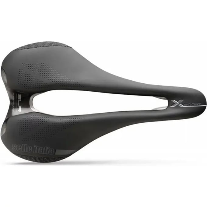 Selle Italia zadel SLR Boost X-Cross Superflow staal zwart S3