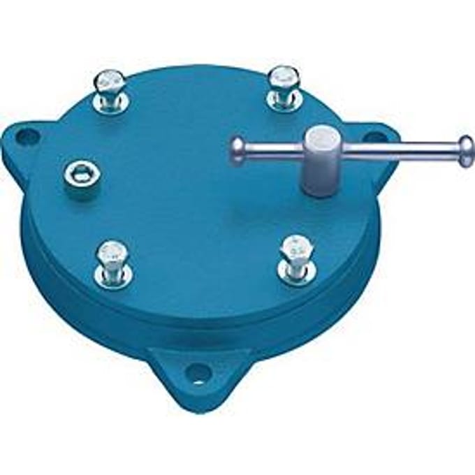 Draaiplateau Heuer Front voor bekken B.100 mm, gesmeed staal HEUER