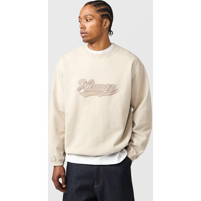 XLARGE Varsity Sweatshirt, beige