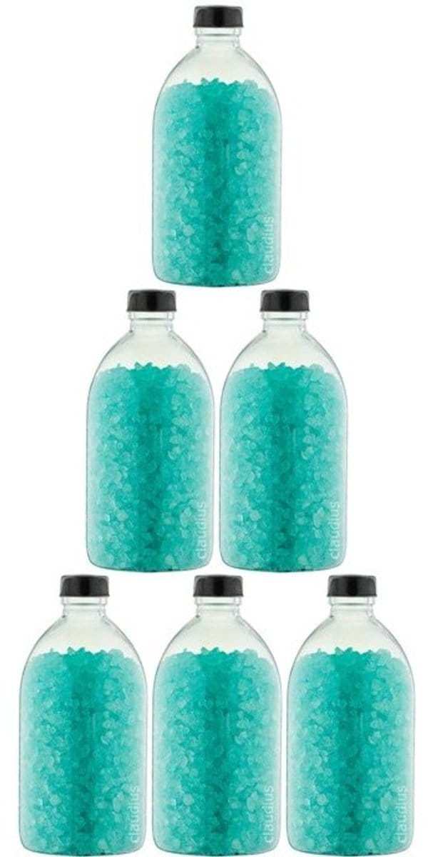 Claudius Badzout Hamam - 600 gram - Fles met zwarte dop - Set van 6 stuks
