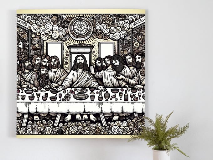 Kunstprint | Wanddecoratie | Dibond | 20 × 20 cm